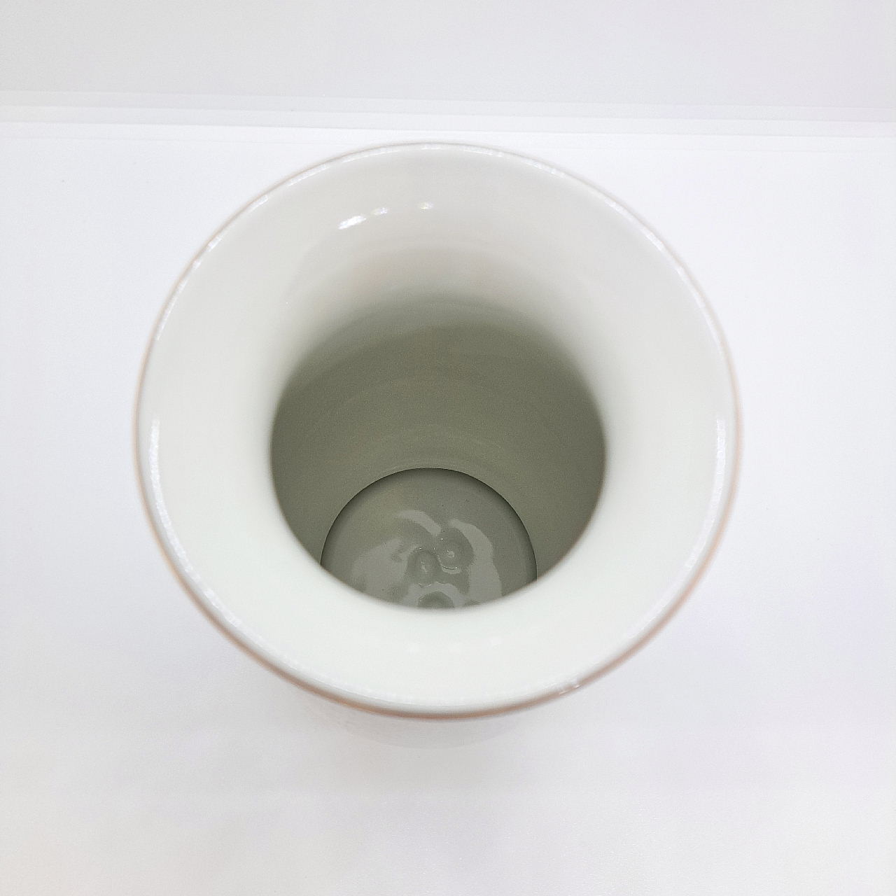 九谷焼6号花瓶/白七宝 - 画像 (5)