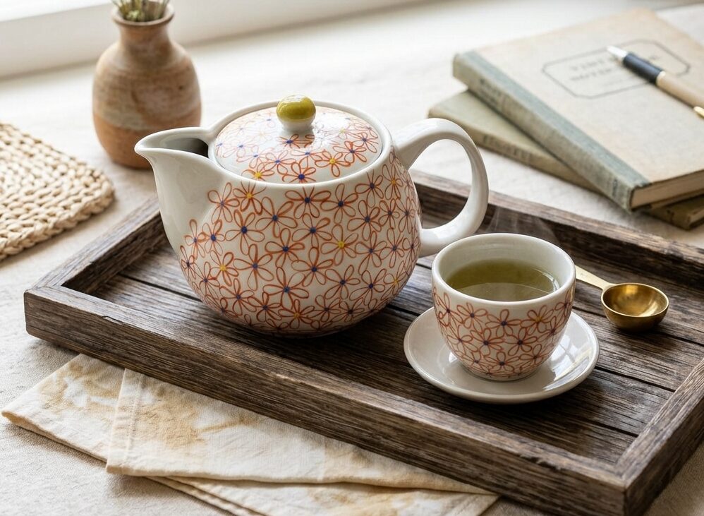 毎日のティータイムが華やぐ。九谷焼の「大人かわいい」ポット急須